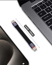 Load image into Gallery viewer, COMeap Short USB C Cable, 40Gbps Short USB 4 Cable, 240W PD Fast Charging, Compatible with Thunderbolt 4/3, Laptop, Tablet, Phone, Steam Deck, ROG Ally - 4 Inch
