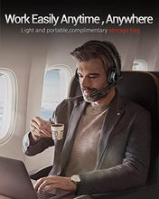 Load image into Gallery viewer, awatrue EH05-U Wired USB Headset with Noise Cancelling Microphone for PC Laptop - Headphones with In-Line Control, Lightweight, Enhanced Sound & MIC Mute