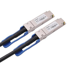 Load image into Gallery viewer, Wiitek 100GbE QSFP28 DAC Twinax Cable, 1.5 Meter 100GBASE-CR QSFP28 to QSFP28 Passive Copper Cable, Compatible for Cisco QSFP-100G-CU1.5M, Ubiquiti, Mikrotik, Netgear, Supermicro, Open Source Switches