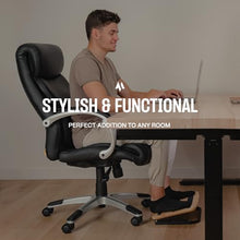 Load image into Gallery viewer, Adjustable Under Desk Foot Stool - Ergonomic Foot Rest with 7 Angles - Natural