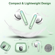 Load image into Gallery viewer, Wireless Earbuds, 2025 Bluetooth Headphones 5.3 HiFi Stereo Earphones, 40H Playtime in-Ear Earbud, Bluetooth Earbud with LED Power Display, IP7 Waterproof Earphones Sport Headset for Android iOS