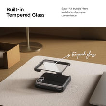 Load image into Gallery viewer, VRS DESIGN Terra Guard Modern for Galaxy Z Flip 7 5G Phone Case (2025), Magnetic Case with Built-in Screen Protector & Semi-Auto Hinge Protection (Matte Black)