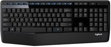 Load image into Gallery viewer, Logitech K345 Wireless Keyboard - Full-Sized Keyboard with Palm Rest, 2.4 GHz Wireless USB Receiver - for PC, Laptop