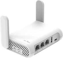 Load image into Gallery viewer, GL.iNet GL-SFT1200 (Opal) Secure Travel WiFi Router, AC1200 Dual Band Gigabit Ethernet Wireless Network, IPv6 USB 2.0 MU-MIMO DDR3, 128MB Ram Repeater Bridge Access Point Mode, Router for Public Use