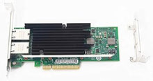 Load image into Gallery viewer, 10Gb PCIe x8/x16 Converged Ethernet Network Card, Copper RJ45 Ports LAN Card NIC with Intel X540 Controller Server Support Windows Server/Windows/Linux/Vmware ESXI (X540-AT2 (RJ45 Port x 2))