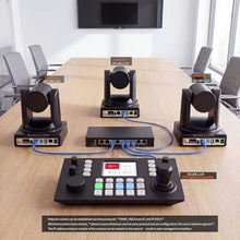 Load image into Gallery viewer, 4K PTZ Camera, 20X Optical Zoom, SDI HDMI USB LAN, AI Auto Tracking,POE, coalblack_74