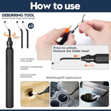Load image into Gallery viewer, 50-Piece 3D Printer Tool Kit, 3D Printing Accessories Compatible with FDM/SLA Printers, Including Nozzle Cleaning Kit, Scraper, Deburring Tool, Files, Brushes, with Storage Case, Starter Kit_477
