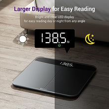 Load image into Gallery viewer, Ovutek Bathroom Scales Digital Weight, Topnotch Quality 450lb Weight Scale, Most Accurate to 0.05lb, Automatic Weighing Scale for Body Weight, Baby, Pet, Larger LED, Sturdy and Durable Base Machine