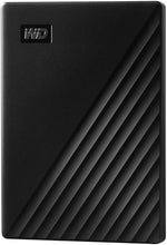 Load image into Gallery viewer, WD 1TB My Passport, Portable External Hard Drive, Black, backup software with defense against ransomware, and password protection, USB 3.1/USB 3.0 compatible - WDBYVG0010BBK-WESN