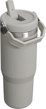 Load image into Gallery viewer, Stanley IceFlow Stainless Steel Tumbler - Vacuum Insulated Water Bottle for Home, Office or Car Reusable Cup with Straw Leak Resistant Flip Cold for 12 Hours or Iced for 2 Days, Ash, 30OZ