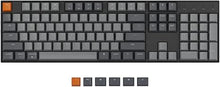 Load image into Gallery viewer, Keychron K10 Wireless Mechanical Gaming Keyboard, 104 Keys Full Size Gateron G Pro Brown Switch, White LED Backlight Rechargeable USB-C Wired Bluetooth Professional Office Keyboard for Mac/Windows