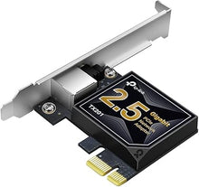 Load image into Gallery viewer, TP-Link 2.5GB PCIe Network Card (TX201) – PCIe to 2.5 Gigabit Ethernet Network Adapter, Supports Windows 11/10/8.1/8/7, Win Server 2022/2019/2016, Linux