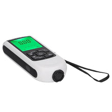 Load image into Gallery viewer, Paint Thickness Gauge, Digital Coating Thickness Gauge with 6 Calibration Sheets, Professional Industrial Paint Meter for Car (White)