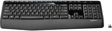 Load image into Gallery viewer, Logitech K345 Wireless Keyboard - Full-Sized Keyboard with Palm Rest, 2.4 GHz Wireless USB Receiver - for PC, Laptop