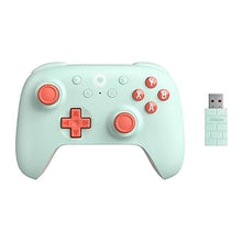 Load image into Gallery viewer, 8Bitdo Ultimate 2C Wireless Controller for Windows PC and Android, with 1000Hz Polling Rate, Hall Effect Joysticks and Hall Triggers, and Remappable L4/R4 Bumpers (Mint)