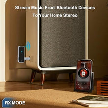 Load image into Gallery viewer, KAIY Bluetooth 5.3 Transmitter Receiver, Bluetooth Transmitter for TV/AirPods/Headphone/Airplane, Aux Wireless Adapter for Car, Audio Receiver for Home Stereo/Car Stereo/Speakers