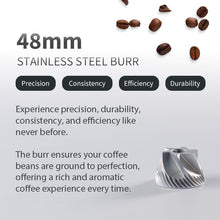 Load image into Gallery viewer, 1Zpresso J Manual Coffee Grinder Silver Capacity 35g with Assembly Stainless Steel Conical Burr - Numerical Internal Adjustable Setting