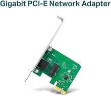 Load image into Gallery viewer, TP-Link 10/100/1000Mbps Gigabit Ethernet PCI Express Network Card (TG-3468), PCIE Network Adapter, Network Card, Ethernet Card for PC, Win10/11 supported