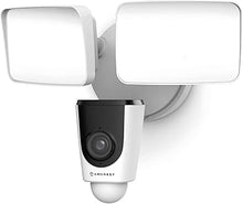 Load image into Gallery viewer, Amcrest Floodlight Camera, Smart Home 1080P Security Outdoor Camera Wireless WiFi with Flood Light, Built-in Siren Alarm, 114° View, IP65 Waterproof, MicroSD & Cloud Storage, ASH26-W