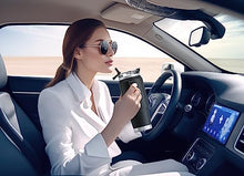 Load image into Gallery viewer, Meoky 32 oz Tumbler with Handle, Insulated Tumbler with Lid and Straw, Stainless Steel Travel Mug, Keeps Cold for 24 Hours, 100% Leak Proof, Fits in Car Cup Holder (Night)