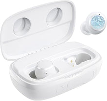 Load image into Gallery viewer, Tribit Wireless Earbuds, 110H Playtime Bluetooth 5.3 IPX8 Waterproof Call Noise Reduction Bluetooth Earbuds Headphones with Mic Earphone in-Ear Wireless Earphones, Flybuds 3SC White