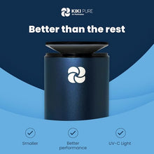 Load image into Gallery viewer, A2 UV & HEPA Portable Air Purifier -5.6 in tall, 11 oz. Ideal for Travel, In-Car, Mini Air Purifier, SILVER.