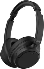 Load image into Gallery viewer, JVC Noise Cancelling Wireless Headphones, Bluetooth 5.3, Upt o 50 Hour Rechargeable Battery, Voice Assistant Compatible, Two-Way Foldable Design - HAS75NB (Black)