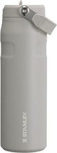 Load image into Gallery viewer, Stanley IceFlow Flip Straw 2.0 Water Bottle 24 OZ | Built-In Straw with Larger Opening | Lightweight & Leak-Resistant | Insulated Stainless Steel | BPA-Free | Ash