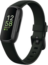 Load image into Gallery viewer, Fitbit Inspire 3 Health &-Fitness-Tracker with Stress Management, Workout Intensity, Sleep Tracking, 24/7 Heart Rate and more, Midnight Zen/Black One Size (S & L Bands Included)