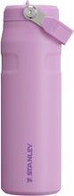 Load image into Gallery viewer, Stanley IceFlow Flip Straw 2.0 Water Bottle 24 OZ | Built-In Straw with Larger Opening | Lightweight & Leak-Resistant | Insulated Stainless Steel | BPA-Free | Lilac