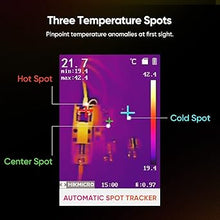 Load image into Gallery viewer, HIKMICRO E1L Thermal Imaging Camera, 160 x 120 IR Resolution/19200 Pixels, 25Hz Refresh Rate, Portable Handheld Infrared Thermal Imager with Laser Pointer, -4°F~1022°F Temperature Range