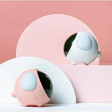 Load image into Gallery viewer, Expression Clock,Cute Dog Shape Clock with Facial Expressions Voice Activated Night Light Wake Up Alarm Clock Toddler Children ()