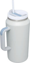 Load image into Gallery viewer, Stanley Quencher H2.0 FlowState Stainless Steel Vacuum Insulated Tumbler with Lid and Straw for Water, Iced Tea or Coffee, Smoothie and More, Fog, 64 oz