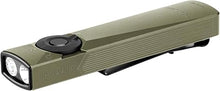 Load image into Gallery viewer, OLIGHT Arkfeld Ultra 1400 Lumens EDC Flat Flashlight, Rechargeable Pocket Light with White Light, UV Light, and Green Beam, Triple Light Sources for Checking, Working (Olive Green Neutral White)