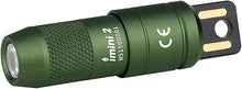 Load image into Gallery viewer, OLIGHT IMINI 2 EDC Rechargeable Keychain Flashlight, 50 Lumens Compact and Portable Mini Light, Tiny LED Keyring Lights with Built-in Battery Ideal for Everyday Carry and Emergencies (OD Green)
