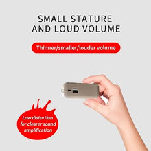 Load image into Gallery viewer, Portable Voice Amplifier,10W Bluetooth Rechargeable Personal Voice Amplifier with Wired Microphone Headset,PA System Speaker for Teaching/Meeting/Outdoors (S50 Wired Headset Microphone Black)