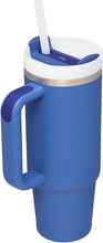 Load image into Gallery viewer, Stanley Quencher H2.0 FlowState Stainless Steel Vacuum Insulated Tumbler with Lid and Straw for Water, Iced Tea or Coffee, Smoothie and More, Iris, 30 oz