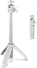 Load image into Gallery viewer, ULANZI Extension Pole Tripod, Mini Selfie Stick Tripod Stand Handle Grip for iPhone 13 Pro Max Samsung OnePlus Google Smartphone Canon G7X Mark III Sony RX100 VII A6400 Cameras Vlogging (Off-White)