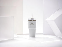 Load image into Gallery viewer, Stanley Quencher H2.0 FlowState Stainless Steel Vacuum Insulated Tumbler with Lid and Straw for Water, Iced Tea or Coffee, Smoothie and More, Frost, 14oz