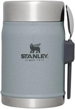 Load image into Gallery viewer, Stanley Classic Legendary Classic Food Jar + Spork 14oz Hammertone Silver