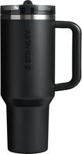 Load image into Gallery viewer, Stanley Quencher ProTour Flip Straw Tumbler with Leakproof Lid 40 oz | Built-In Straw & Handle | Cupholder Compatible for Travel | Insulated Stainless Steel Cup | BPA-Free | Black Solid