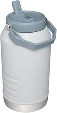 Load image into Gallery viewer, Stanley IceFlow Stainless Steel Water Jug with Straw, Vacuum Insulated Water Bottle for Home and Office, Reusable Tumbler with Straw Leak Resistant Flip, Fog, 96OZ
