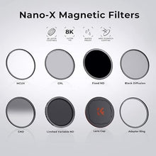 Load image into Gallery viewer, K&F Concept 95mm Magnetic MCUV CPL Fixed ND1000 Magnetic Basic Ring 4-in-1 Lens Filters Kit with 28 Multi-Coatings for Camera Lens (Nano-X Series)