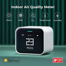 Load image into Gallery viewer, Qingping Air Monitor Lite, Apple HomeKit Compatible Wi-Fi Indoor Air Quality Meter Detects Home CO2, PM2.5, PM10, Temperature, and Humidity