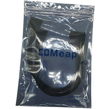 Load image into Gallery viewer, COMeap (2-Pack SATA Power Extension Cable, M/F Serial ATA HDD Hard Drive Adapter Sleeved 12-inch (30CM)