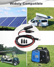 Load image into Gallery viewer, COMeap Solar Panel Adapter for Jackery, to DC 5.5x2.1mm Extension Power Cable with DC 3.5x1.35, 5.5x2.5 and 8mm Connector Compatible with MC4 Solar Panel Charger and Portable Solar Generator 5ft(1.5m)