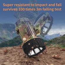 Load image into Gallery viewer, BUYSIGHT Rechargeable Spotlight Flashlight,1500 lumens Hand held Spotlight Waterproof Flashlight Hunting Lamp with red Filter (Camouflage Grey)