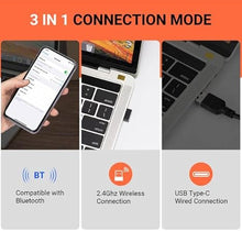 Load image into Gallery viewer, Tera Pro (Extreme Performance) Industrial Wireless Barcode Scanner 2D QR 1D Bar Code Reader 2.4G Wireless 2500mAh Compatible with Bluetooth Drop Resistant for Windows Mac Android iOS Model 8100 Orange