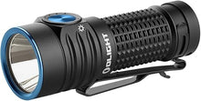 Load image into Gallery viewer, OLIGHT BatonTurbo EDC Rechargeable Handheld Flashlight, 1000 Lumens Compact LED and 510 Meters Long Throw Powerful Pocket Light, with Two-way Clip and Landyard for Camping, Hiking and Home Use (Black)