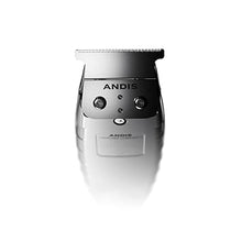 Load image into Gallery viewer, Andis 74055 Professional Corded/Cordless Hair & Beard Trimmer, Zero Gapped, Close Cutting Carbon Steel T-Outliner Blade, Grey